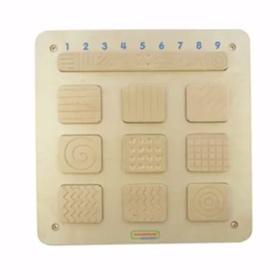 Masterkidz pieskāriena sienas panelis, lai atpazītu virsmas struktūru