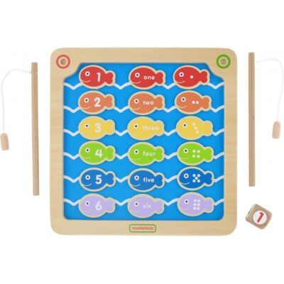 Masterkidz Wooden Training Board - Makšķerēšana