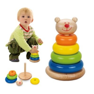 Šūpuļtornis ar rotaļu lācīti