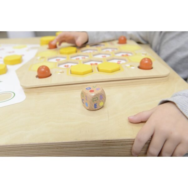 MASTERKIDZ Tablica Edukacyjna Gra Nauka Pamięci Ul i Pszczoły-7