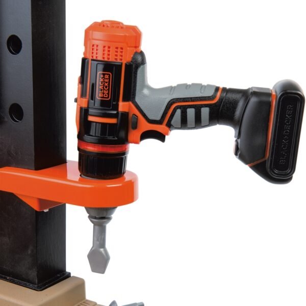 Smoby Warsztat Black&Decker Bricolo Ultimate 95 akc. Wkrętarka-4