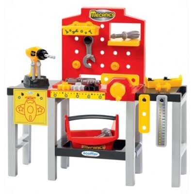 Ecoiffier Modułowy Warsztat Majsterkowicza z akcesoriami 32elem.-1