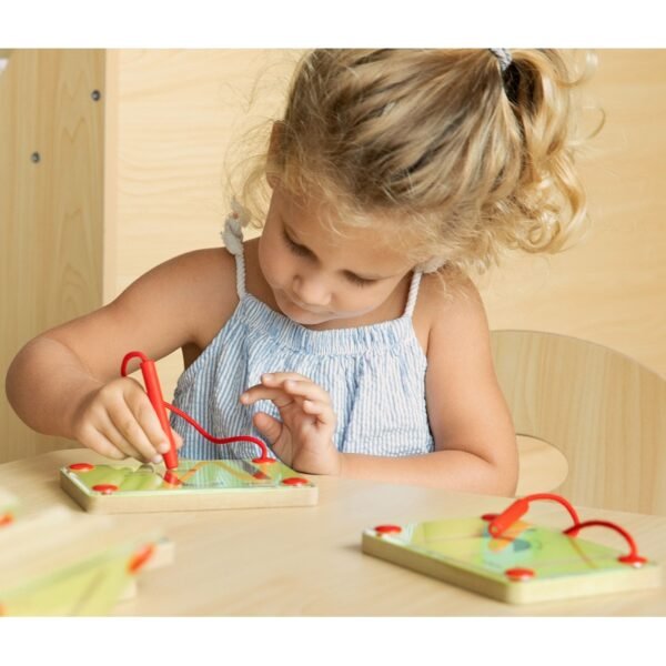 Tabliczki Magnetyczne Nauka Pisania Małe Literki Viga Toys-3