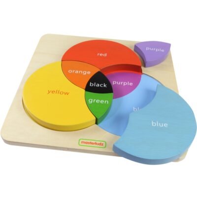 Masterkidz Wooden Training Board - krāsu diapazons