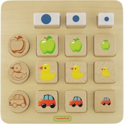 Masterkidz Wooden Training Board - Objektu grupa