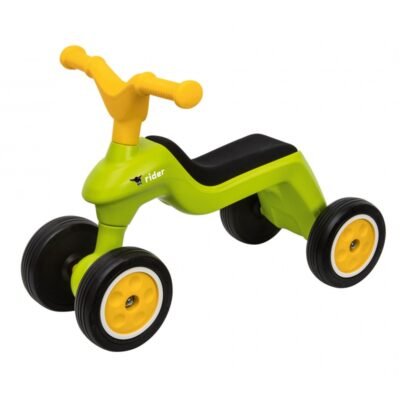 Big Jeździk Rowerek Biegowy Ciche Koła Runbike Zielony-1