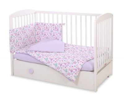 Gultasveļas komplekts 3 gab - balerīna ceriņi