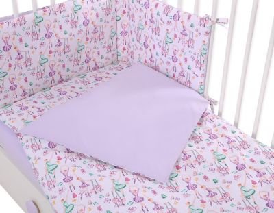 Gultasveļas komplekts 3 gab - balerīna ceriņi - Image 2