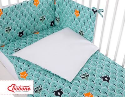 Universāls gultas bampers - piparmētru mežs - Image 2