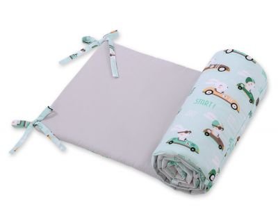 Universāls bampers gultiņai - piparmētru truši - Image 4