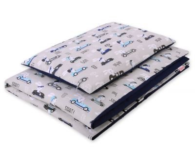 Gultas komplekts 2gab 100x135 Mini - pelēki truši