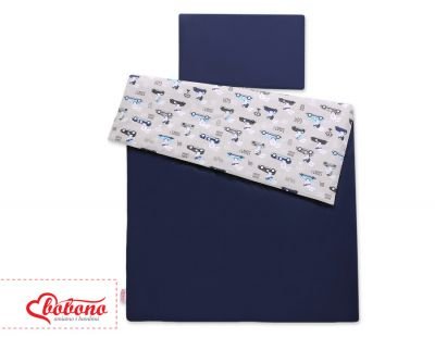 Gultas komplekts 2gb - pelēki truši - Image 4