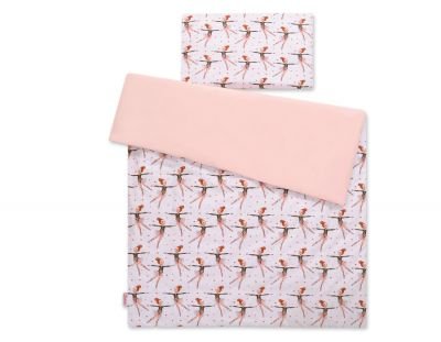 Gultas komplekts 2gab 100x135 Mini - balerīnas rozā - Image 3