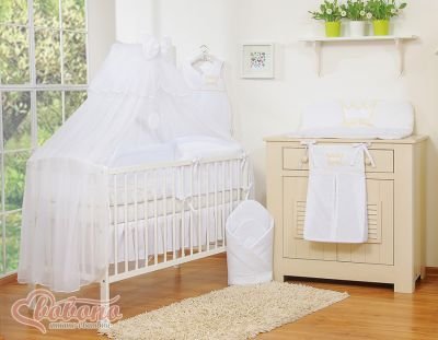 Moskītu tīkls no šifona- Mazais princis / Princese balts