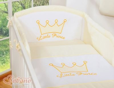 Gultas komplekts 3gab- Mazais princis/princeses krēms