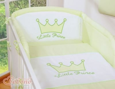 Gultas komplekts 3gab- Mazais princis/Princese zaļš