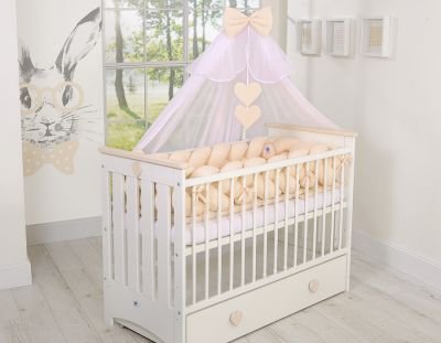 Moskītu tīkls no šifona - balts