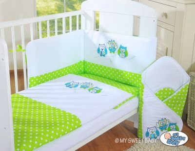 Gultas komplekts 2gab- Pūces Bigi Zibi & Adele zaļš