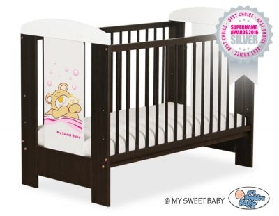 Bērnu gultiņa 120x60cm Lācītis Barnaba nr. 5005-04-800