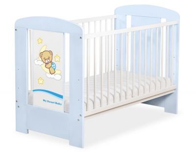 Bērnu gultiņa 120x60cm Ar labu nakti 5009-03-807