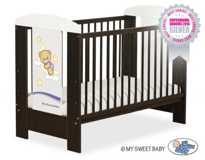 Bērnu gultiņa 120x60cm Ar labu nakti nr. 5009-04-811