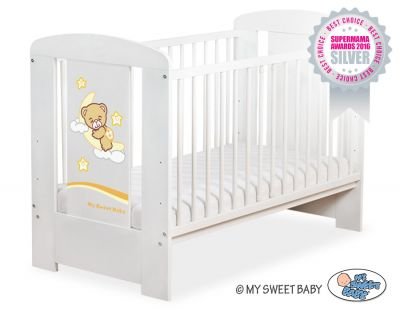 Bērnu gultiņa 120x60cm Ar labu nakti 5009-07-810