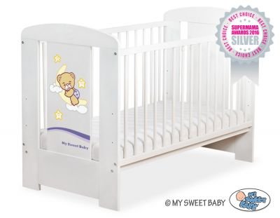 Bērnu gultiņa 120x60cm Ar labu nakti 5009-07-811