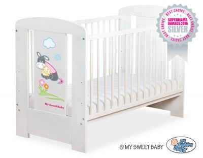 Bērnu gultiņa 120x60cm Ēzelis Luca nr. 5011-07-814