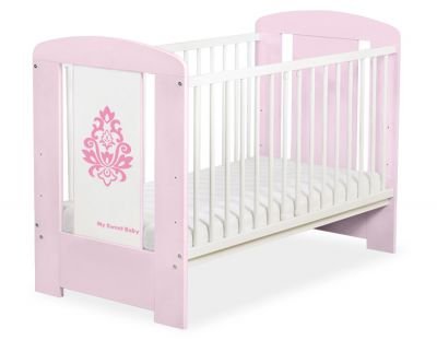 Bērnu gultiņa 120x60cm Glamour Nr. 5015-08-2