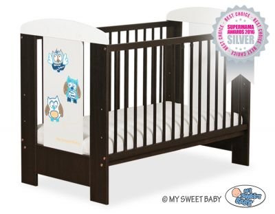 Bērnu gultiņa 120x60cm Pūce nr. 5017-04-427