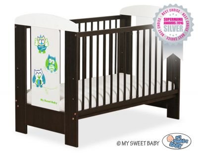 Bērnu gultiņa 120x60cm Pūce nr. 5017-04-428