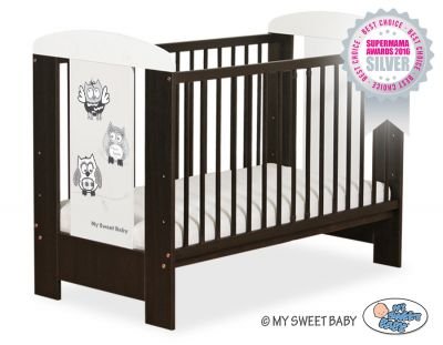 Bērnu gultiņa 120x60cm Pūce nr. 5017-04-430