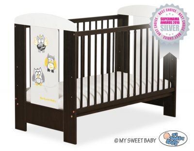 Bērnu gultiņa 120x60cm Pūce nr. 5017-04-432