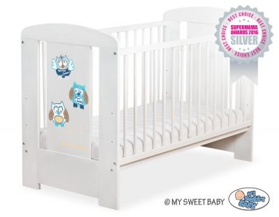 Bērnu gultiņa 120x60cm Pūce nr. 5017-07-427