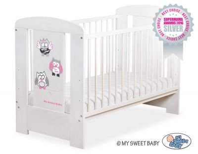 Bērnu gultiņa 120x60cm Pūce nr. 5017-07-429