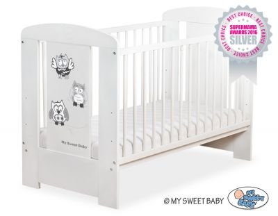 Bērnu gultiņa 120x60cm Pūce nr. 5017-07-430