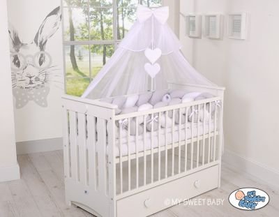 Mezglu buferis XXL- balts pelēks - Image 5