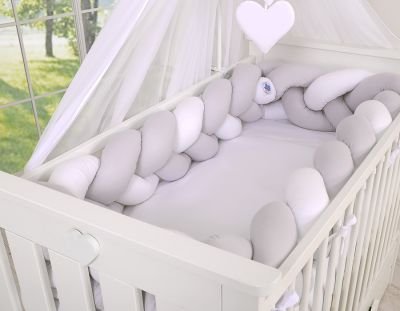 Mezglu buferis XXL- balts pelēks - Image 8