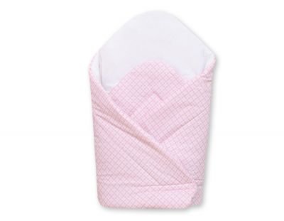 Babynest- Hanging Hearts rozā rūtaini