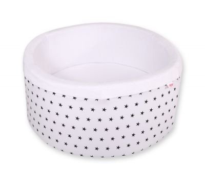 Ball-pit minky bez bumbām - melnas zvaigznes