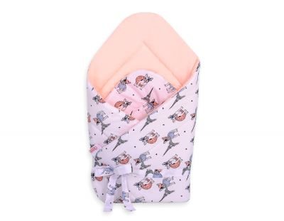 Divpusēja mazuļu ligzda ar banti - mazi kucēni