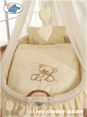 Gultas komplekts 2 gab Moses Basket / Pītā gulta nr. 99690e-321 vai 79690e-321