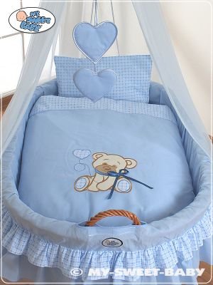 Gultas komplekts 2 gab Moses Basket / Pītā gulta nr. 99690e-323 vai 79690e-323