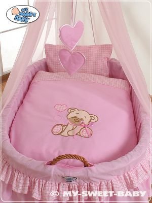 Gultas komplekts 2 gab Moses Basket / Pītā gulta nr. 99690e-324 vai 79690e-324