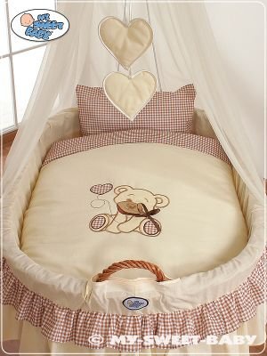 Gultas komplekts 2 gab Moses Basket / Pītā gulta nr. 99690e-326 vai 79690e-326