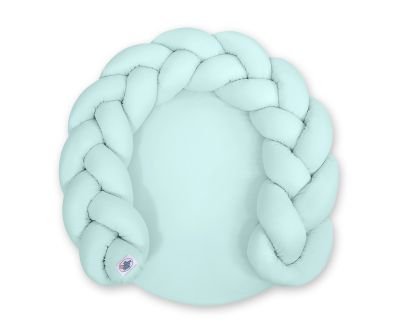 Bērnu virtuļu spilvens / rotaļu paklājiņš 2 vienā - piparmētra