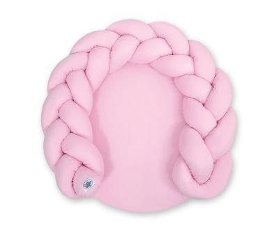 Bērnu virtuļu spilvens / rotaļu paklājiņš 2 in 1 - rozā