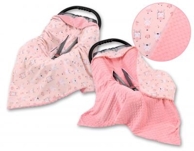 Divpusēja auto sēdekļu sega