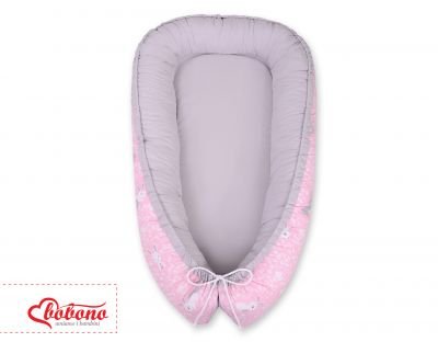 Mazuļu ligzda - rozā zaķi / pelēks - Image 6