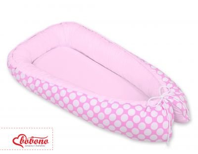 Mazuļa ligzda - rozā ar baltiem punktiem / rozā - Image 2